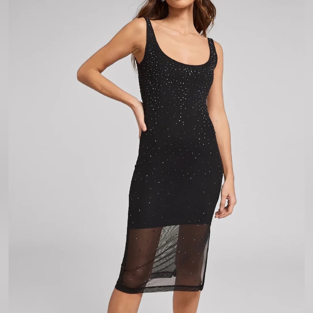 Generation Love NWT Peri Crystal Dress Black Size‎ S